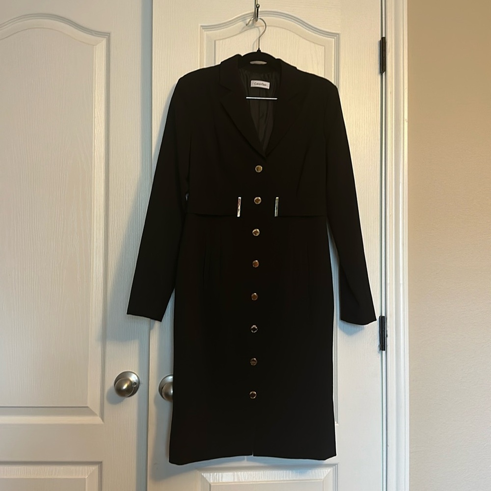 Calvin Klein size 6 black dress